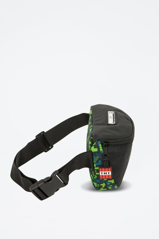 Sac banane Minecraft - Noir et vert