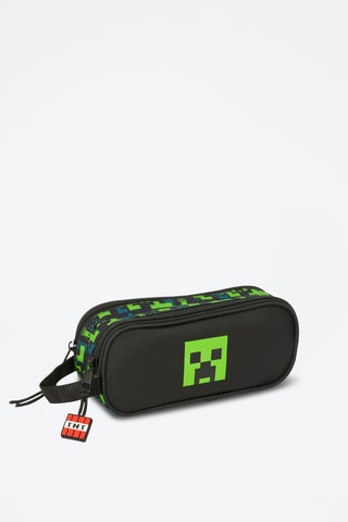 Trousse Minecraft - Noir et vert
