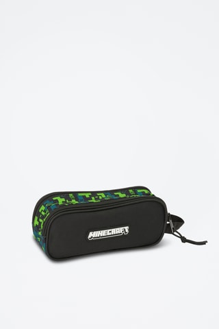 Trousse Minecraft - Noir et vert
