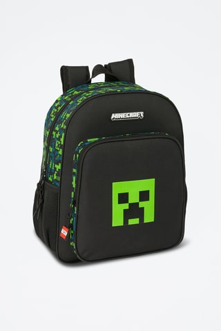 Sac à dos Minecraft - Noir et vert