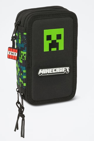 Trousse Minecraft - Noir et vert - 37 pièces
