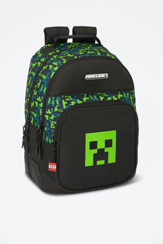 Sac à dos Minecraft - Noir et vert