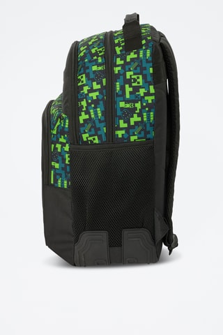 Sac à dos Minecraft - Noir et vert