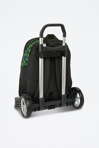 Sac à dos Minecraft - Noir et vert