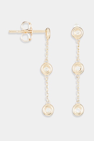 Boucles d'oreilles - Or jaune et diamants