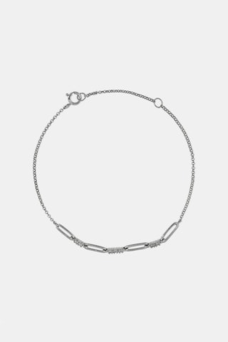 Bracelet Capucine - Or blanc et diamants