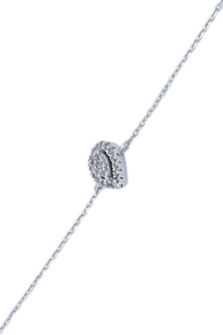 Bracelet - 
Or blanc et diamants