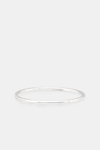 Bague Alliance Humilité - Or blanc et diamants