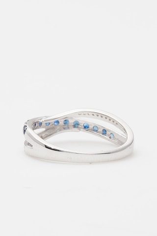 Bague Veraé - Or blanc, saphirs et diamants