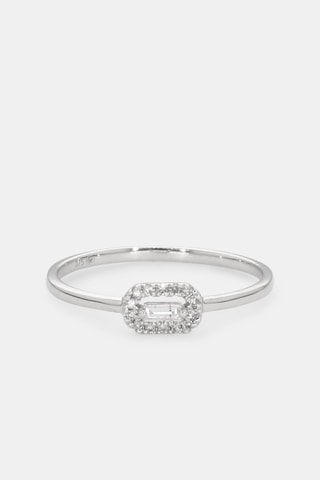 Bague Rêverie Elégante - Or blanc et diamants
