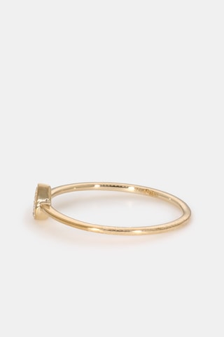 Bague Goutte de lumière - Or jaune et diamants