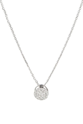 Pendentif Mon Brillant - Or blanc et diamants
