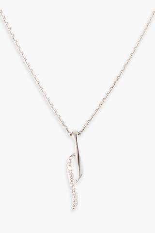 Pendentif Life - Or blanc et diamants 