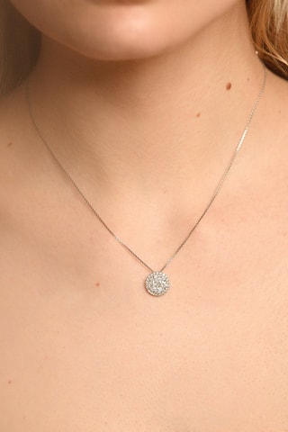 Pendentif Zéphyr - Or blanc et diamants