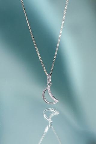 Pendentif Sinopè - Or blanc et diamants 