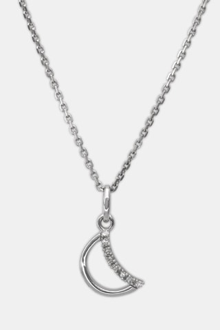 Pendentif Sinopè - Or blanc et diamants 