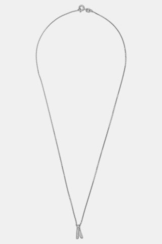 Pendentif Grâce - Or blanc et diamants