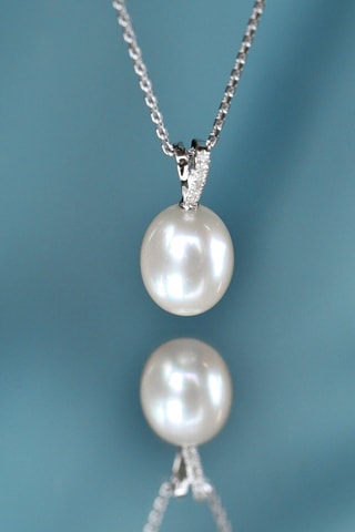 Pendentif Luliwa - Or blanc et diamants 
