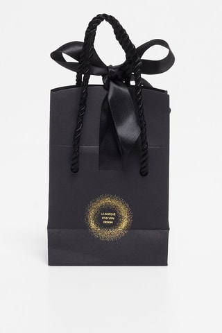 Sac cadeau La marque d'un vrai design - Noir