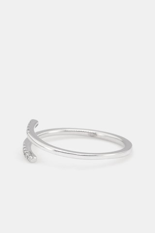Bague Alycia - Or blanc et diamants