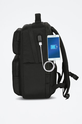 Mochila conectada Real Madrid - Preto