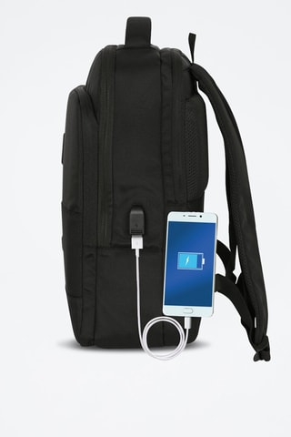 Mochila conectada Real Madrid - Preto