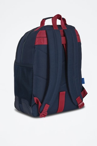 Mochila Azul-rei e bordô