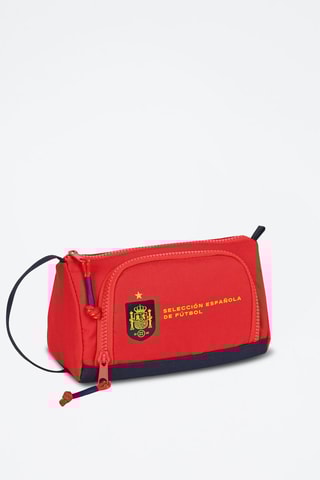 Estojo Equipa de Espanha de Futebol - 32 peças - Vermelho