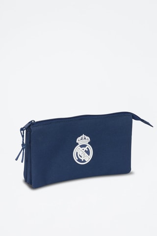 Estojo Real Madrid - Azul-marinho e branco