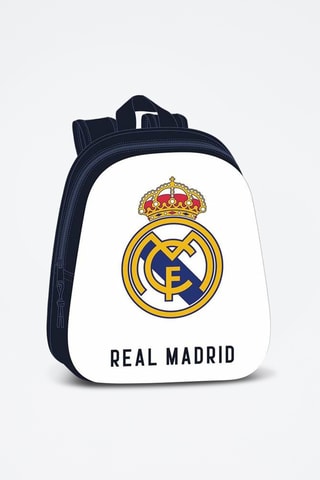 Mochila Real Madrid - Branco e azul-marinho