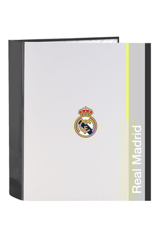 Dossier de argolas Real Madrid - Branco -  27 x 33 x 6 cm