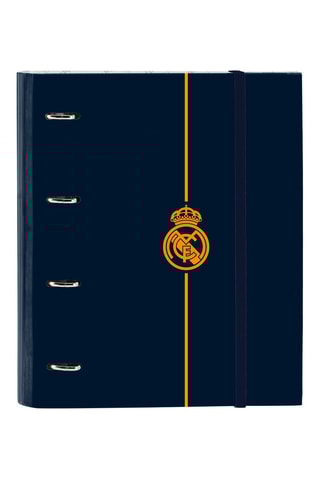 Dossier de argolas Real Madrid - Azul-marinho - 27 x 32 x 3,5 cm