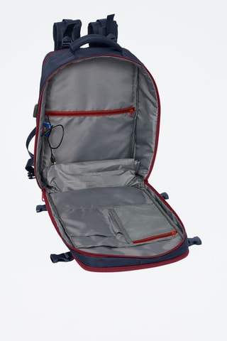Mochila de de viagem conectada FC Barcelona - Azul-marinho e bordô