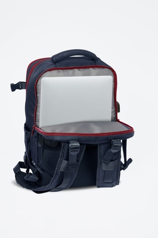 Mochila de de viagem conectada FC Barcelona - Azul-marinho e bordô