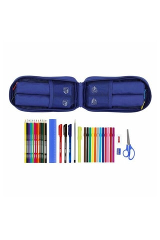 Mochila completa Club Atlético de Madrid - 33 peças - Azul-marinho