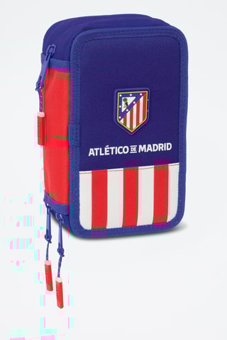 Estojo completo Clube Atlético de Madrid - 37 peças - Azul-marinho