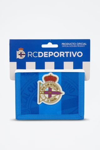 Carteira Real Club Deportivo de La Coruña - Azul-cobalto