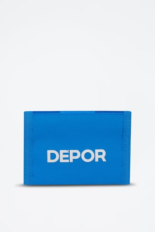 Carteira Real Club Deportivo de La Coruña - Azul-cobalto