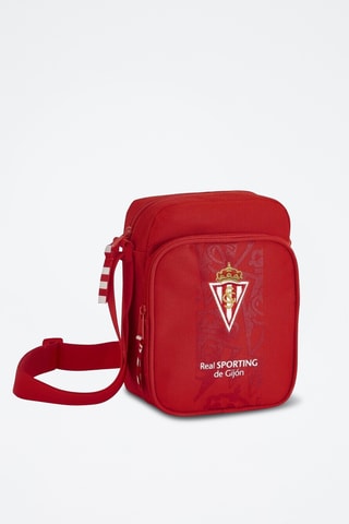 Mala a tiracolo Real Sporting de Gijón - Vermelho