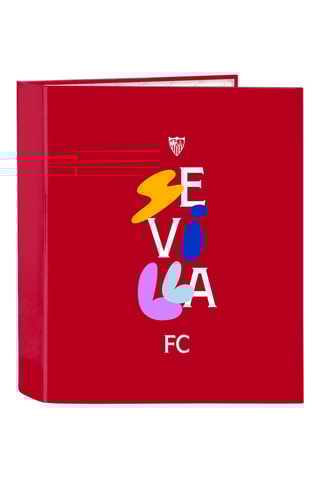 Dossier de argolas Sevilla FC - Vermelho - 27 x 33 x 6 cm
