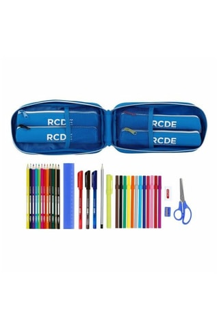 Mochila completa RCD Espanyol de Barcelona - 33 peças - Azul-cobalto