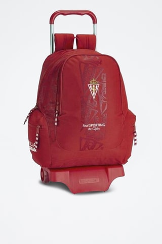 Mochila de rodas Real Sporting de Gijón - Vermelho