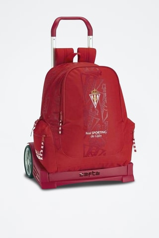 Mochila de rodas Real Sporting de Gijón - Vermelho