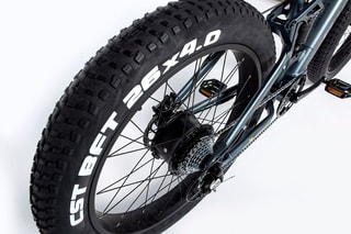 Elektrische Mountainbike E-FAT PRO Grijs en Zwart