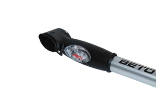 Pomp met Drukmeter Zwart en Zilverkleurig