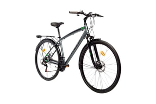 Vélo trekking pro - Gris et noir