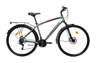Vélo trekking pro - Gris et noir