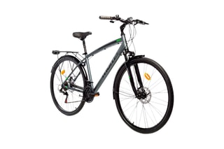 Vélo trekking pro - Gris et noir