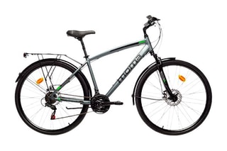 Vélo trekking pro - Gris et noir