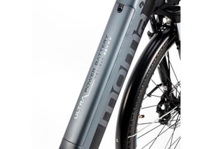 Elektrische Stadsfiets Ebike 28 PRO Grijs en Zwart